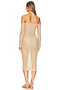 view 3 of 3 Evangeline Maxi Dress in Gold Sand