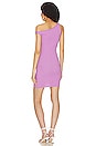 view 3 of 3 Bridget One Shoulder Mini Dress in Purple
