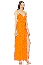 view 2 of 3 Nehna Gown in Bright Orange