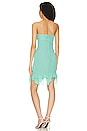 view 3 of 3 Vayna Mini Dress in Light Turquoise
