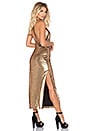 view 1 of 4 ROBE MAXI GLAMOUR in Copper