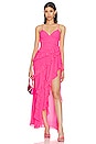 view 1 of 3 Mela Gown in Hot Pink