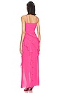view 3 of 3 Mela Gown in Hot Pink