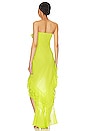 view 3 of 3 Nehna Mini Dress in Chartreuse