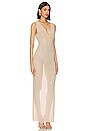 view 2 of 4 VESTIDO LARGO AUDREE in Nude