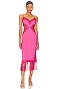 view 1 of 4 Lilia Midi Dress in Hot Pink