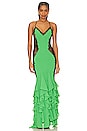 view 1 of 3 x Bridget Angelina Maxi Dress in green