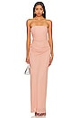 view 1 of 3 Nara Gown in Blush Pink