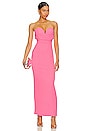 view 1 of 3 Esha Maxi Dress in Hot Pink