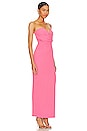 view 2 of 3 Esha Maxi Dress in Hot Pink