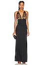 view 1 of 3 Shayla Gown in Black