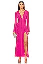 view 1 of 3 Janvi Maxi Dress in Hot Pink