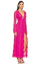 view 2 of 3 Janvi Maxi Dress in Hot Pink