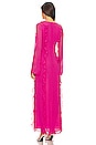 view 3 of 3 Janvi Maxi Dress in Hot Pink