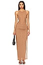 view 1 of 3 Jolie Maxi Dress in Brown