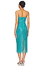 view 3 of 4 Aine Midi Dress in Turquoise