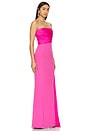 view 2 of 4 Amira Gown in Pop Pink
