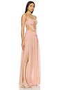 view 2 of 3 Aaron Gown in Blush Pink