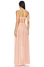 view 3 of 3 Aaron Gown in Blush Pink