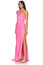 view 2 of 3 Zira Gown in Hot Pink