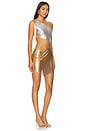 view 2 of 5 Nikita Mini Dress in Silver And Gold