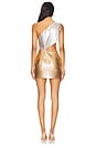 view 4 of 5 Nikita Mini Dress in Silver And Gold