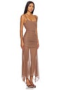 view 2 of 3 x Maggie MacDonald Aine Maxi Dress in Brown