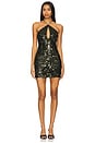 view 1 of 4 Jimena Mini Dress in Ivy Green
