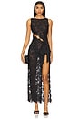 view 1 of 3 The Angelina Maxi Dress in Black