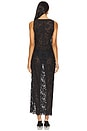 view 3 of 3 The Angelina Maxi Dress in Black