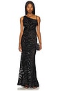 view 1 of 4 The Selene Maxi Dress in Black