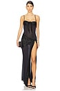 view 1 of 5 Zoela Gown in Black