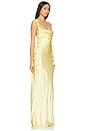 view 2 of 3 Inaya Gown in Butter Yellow