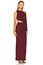 view 2 of 4 Yahaira Maxi Dress in Oxblood