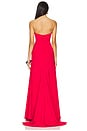 view 3 of 3 Amarys Gown in Dark Red