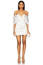view 1 of 3 The Ariya Mini Dress in Ivory