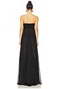 view 3 of 3 The Kimora Gown in Black