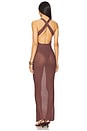 view 4 of 5 Clover Maxi Dress in Brown