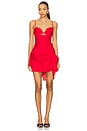 view 1 of 4 The Jadis Mini Dress in Red