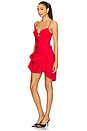 view 3 of 4 The Jadis Mini Dress in Red