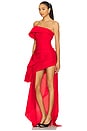 view 3 of 4 The Jadis Maxi Dress in Red
