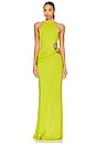 view 1 of 3 The Evanna Gown in Green