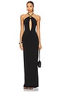 view 1 of 3 Stevie Gown in Black