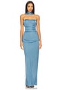 view 1 of 3 ROBE DE SOIRÉE ELSIE in Blue
