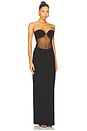 view 2 of 3 Jayla Gown in Black