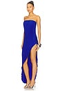 view 3 of 4 The Zaira Maxi Dress in Cobalt Blue