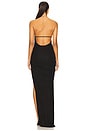 view 3 of 3 The Preston Gown in Black