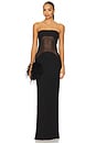 view 1 of 3 The Sadira Maxi Dress in Black