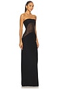 view 2 of 3 The Sadira Maxi Dress in Black