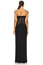 view 3 of 3 The Sadira Maxi Dress in Black
